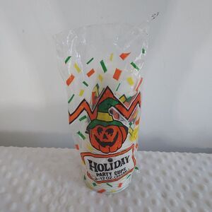Vintage Halloween Party Cups Pack of 18 Original Packaging Holiday Carthage